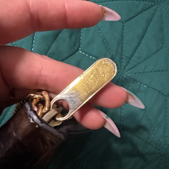 Louis Vuitton Black Embossed Clutch with Chain - Picture 3 of 7